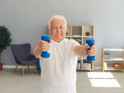 A glass of water, symbolizing proper hydration