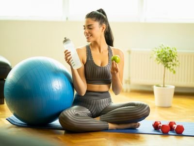 A colorful plate of healthy, nutrient-dense foods